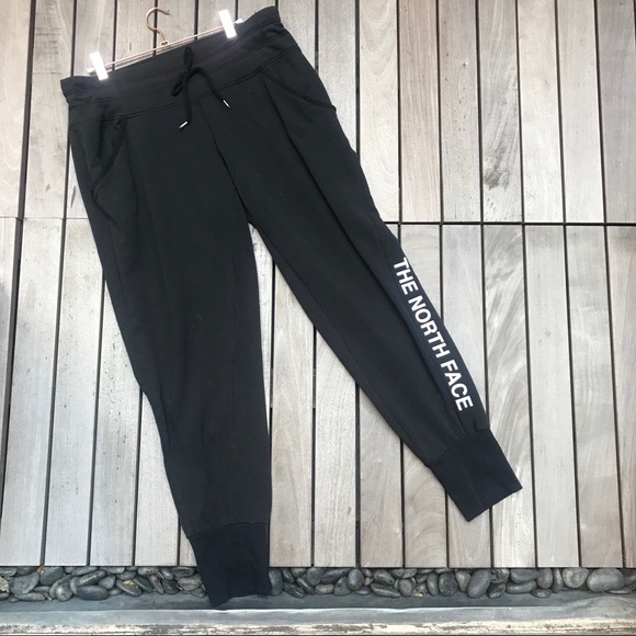 The North Face Other - THE NORTH FACE Black Ankle Drawstring Joggers